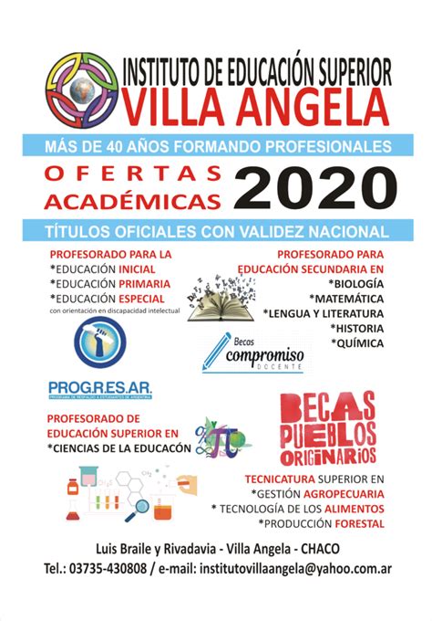 Instituto de Educación Superior Villa Angela.
